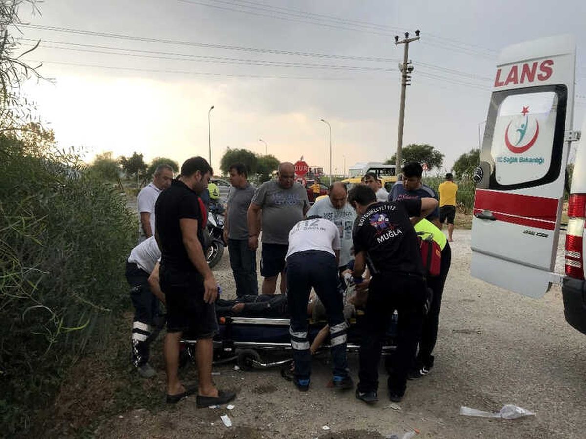 Sulama Kanalına Düşen Çocuğa Kalp Mesajı Yapıldı