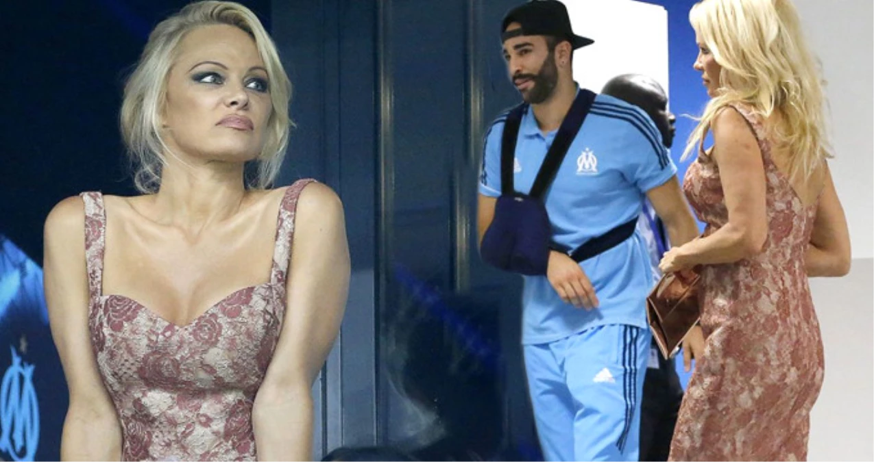 Ünlü Futbolcu Adil Rami\'den Evlilik Teklifi Alan Model Pamela Anderson Fransa\'yı Terk Etti