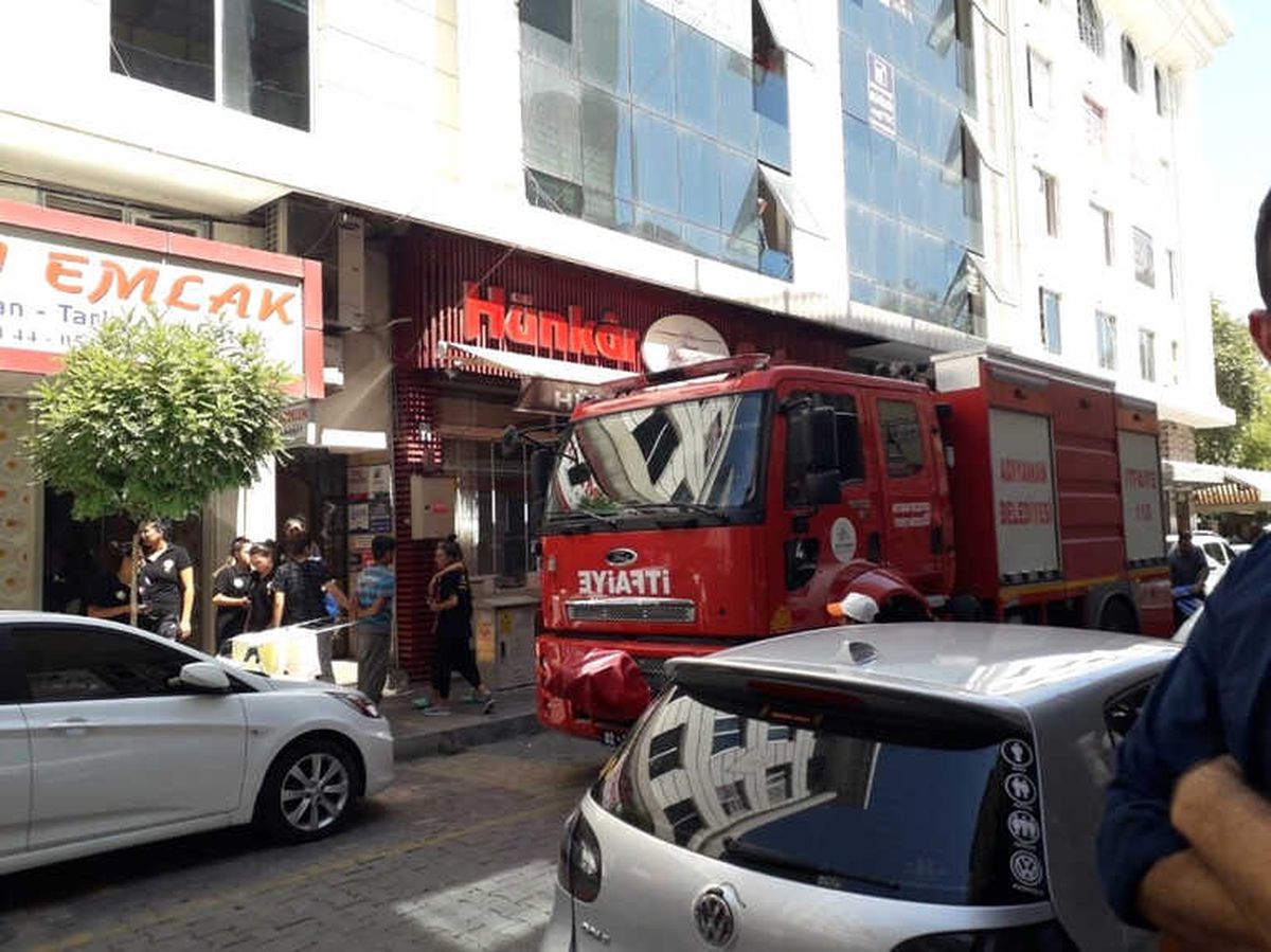 Baca Yangını Paniğe Neden Oldu