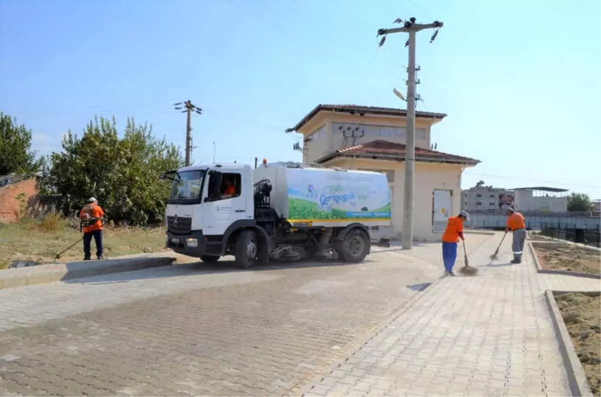 Germencik Belediyesinden Üst Yapı Çalışmaları