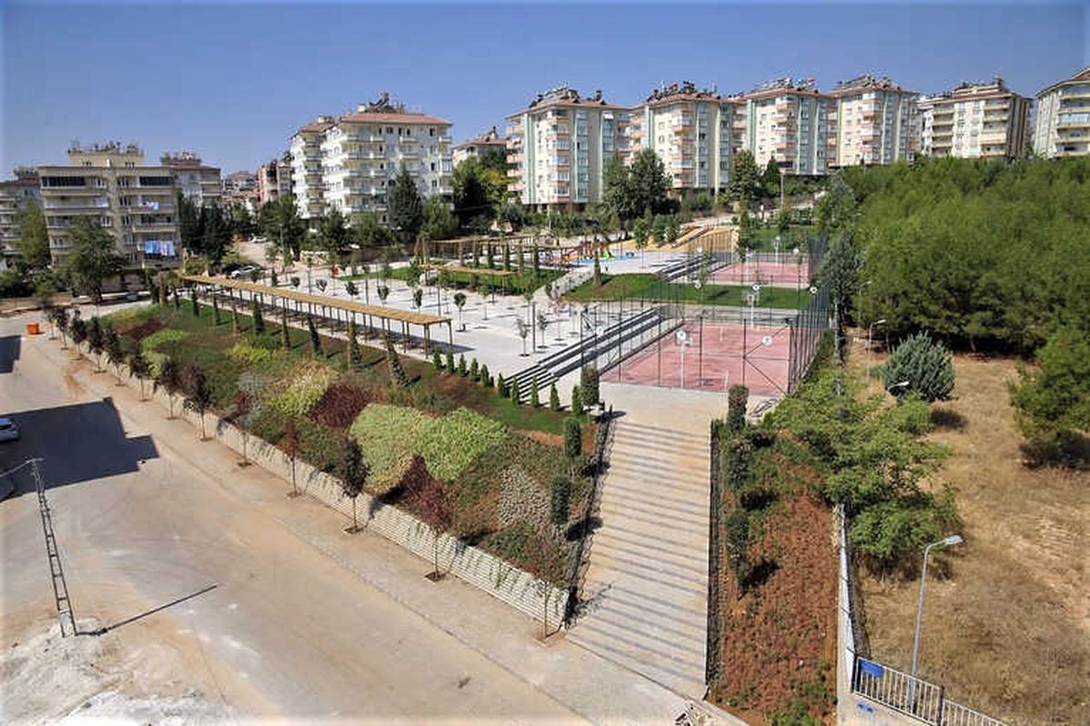 Güvenevler\'deki Parkın Yapımı Tamamlandı