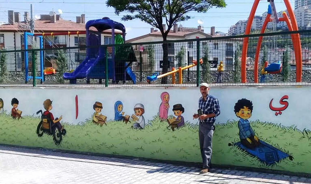 Mamak Duvarları Tuvale Döndü