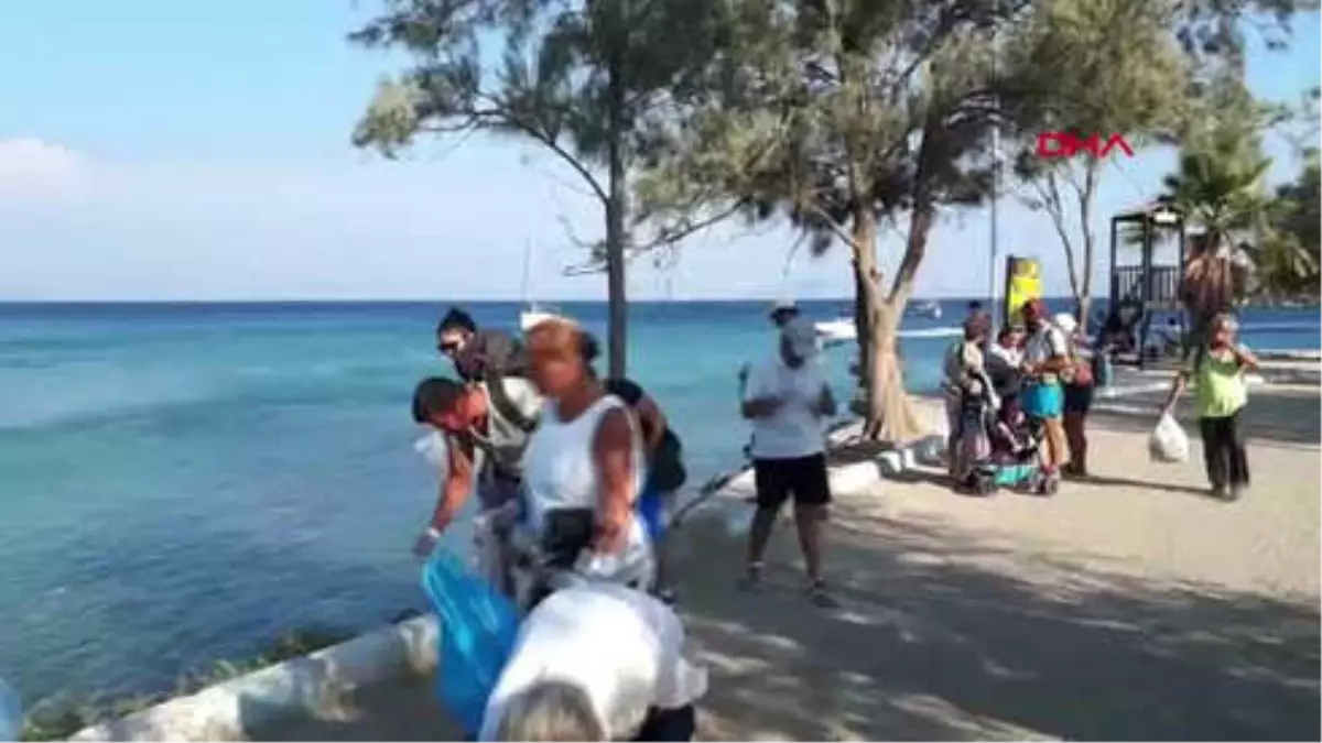 Muğla Datça\'da Kirlilik Avcıları İşbaşında