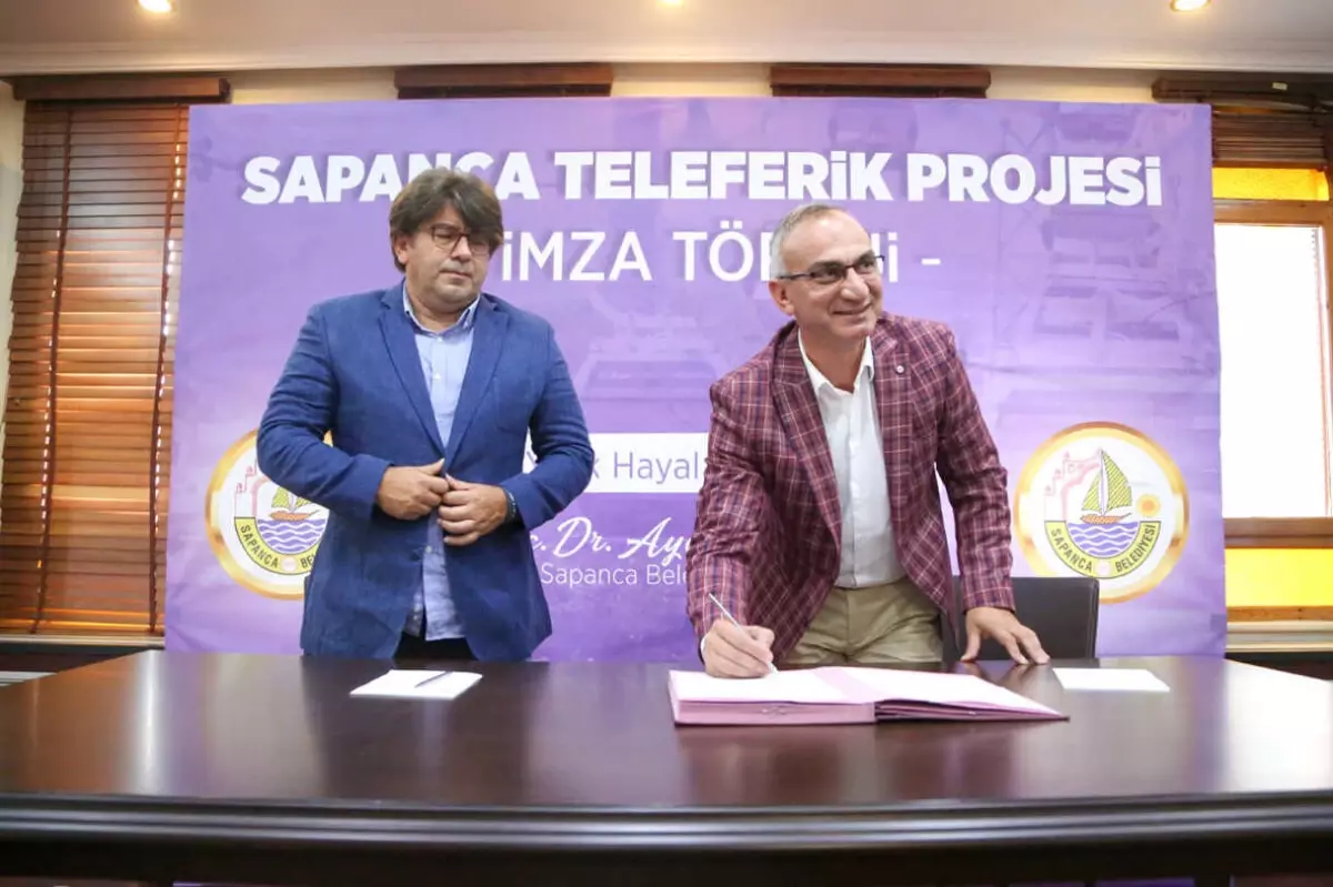 Sapanca Teleferik de İlk Adım Atıldı