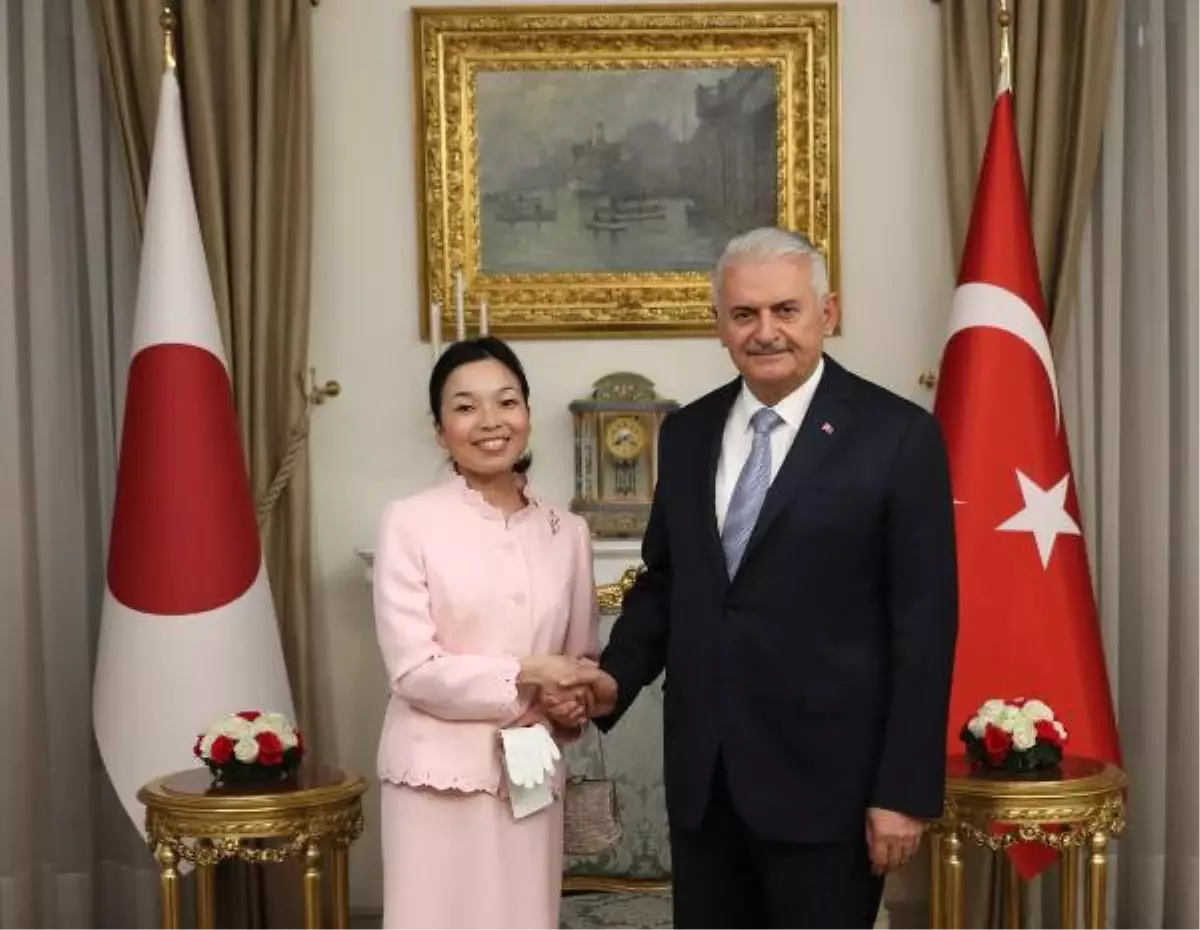 TBMM Başkanı Binali Yıldırım, Japonya Prensesi Mikasa\'yı Kabul Etti.