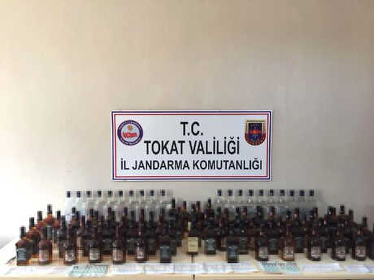 Tokat\'ta Sahte İçki Operasyonu