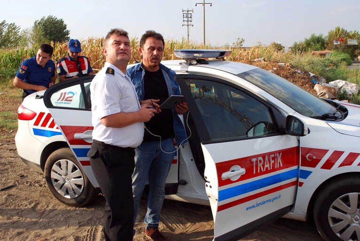 Trafik İhlallerini Drone Yakaladı, Jandarma Ceza Yazdı