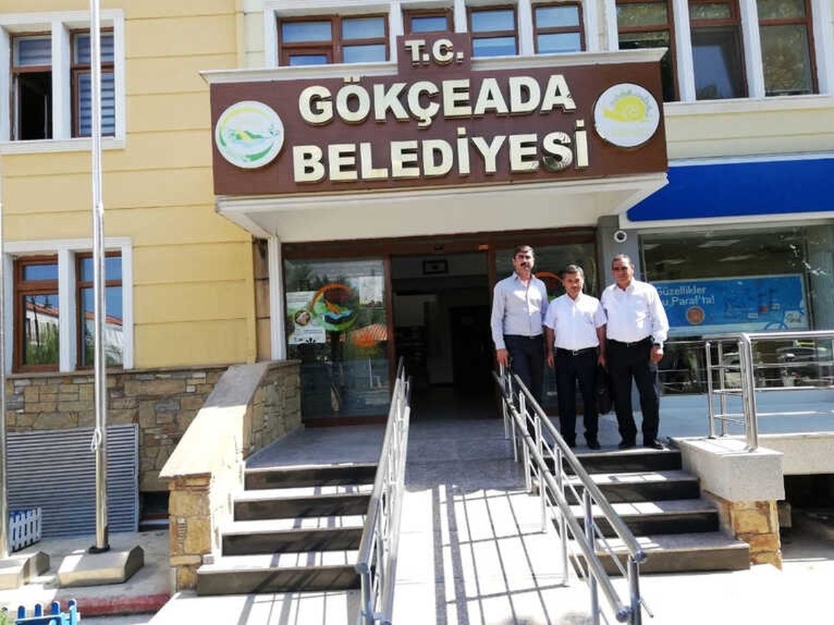 Tüm Yerel Yönetim Çalışanları Sendikası\'ndan Gökçeada Belediyesine Ziyaret