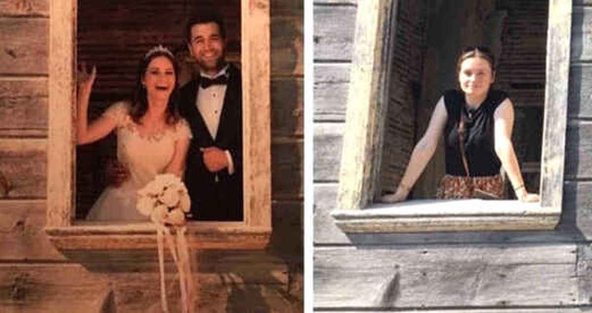 Afrin Şehidinin Eşi, Düğün Fotoğraflarının Aynısını Tekrardan, Tek Başına Çektirdi