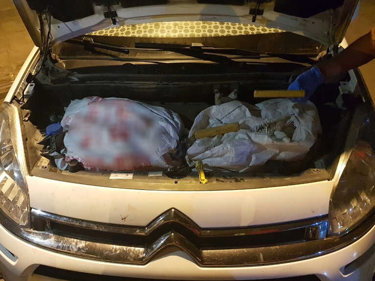 Aracın Motorunda 18 Kilo 250 Gram Eroin Ele Geçirildi