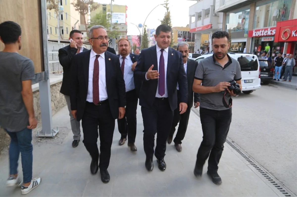 CHP Milletvekili Cavit Arı ve Baha Ünlü Silopi\'de
