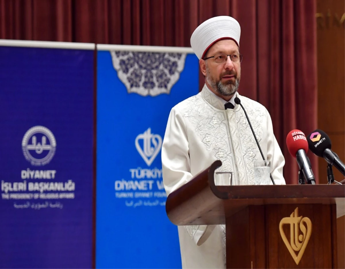 Diyanet İşleri Başkanı Erbaş\'ın "Hicri Yeni Yıl" Mesajı