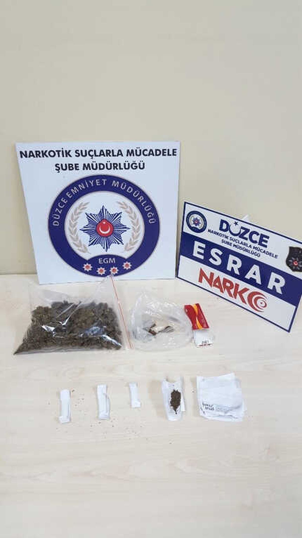 Düzce Polisinden Uyuşturucu Operasyonu