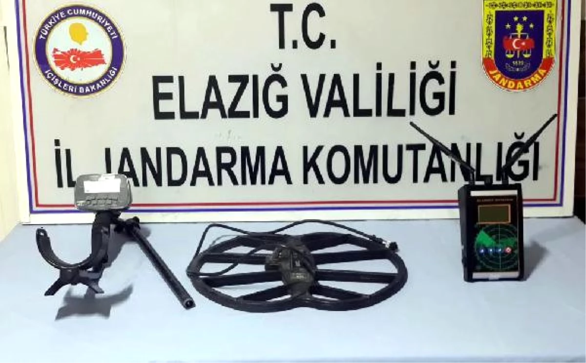 Elazığ\'da Kaçak Kazı Yapan 6 Kişi Suçüstü Yakalandı