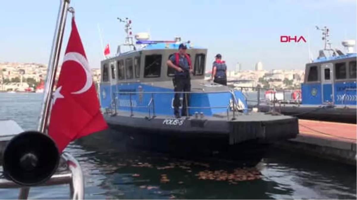 İstanbul- Türkiye Güven Huzur 5 Denetlemesi İstanbul\'da Denizde de Yapıldı