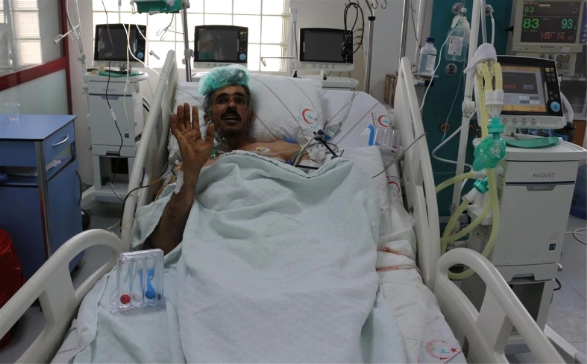 Suriye\'de Ağır Yaralanan Hasta Kilis\'te Hayata Tutundu