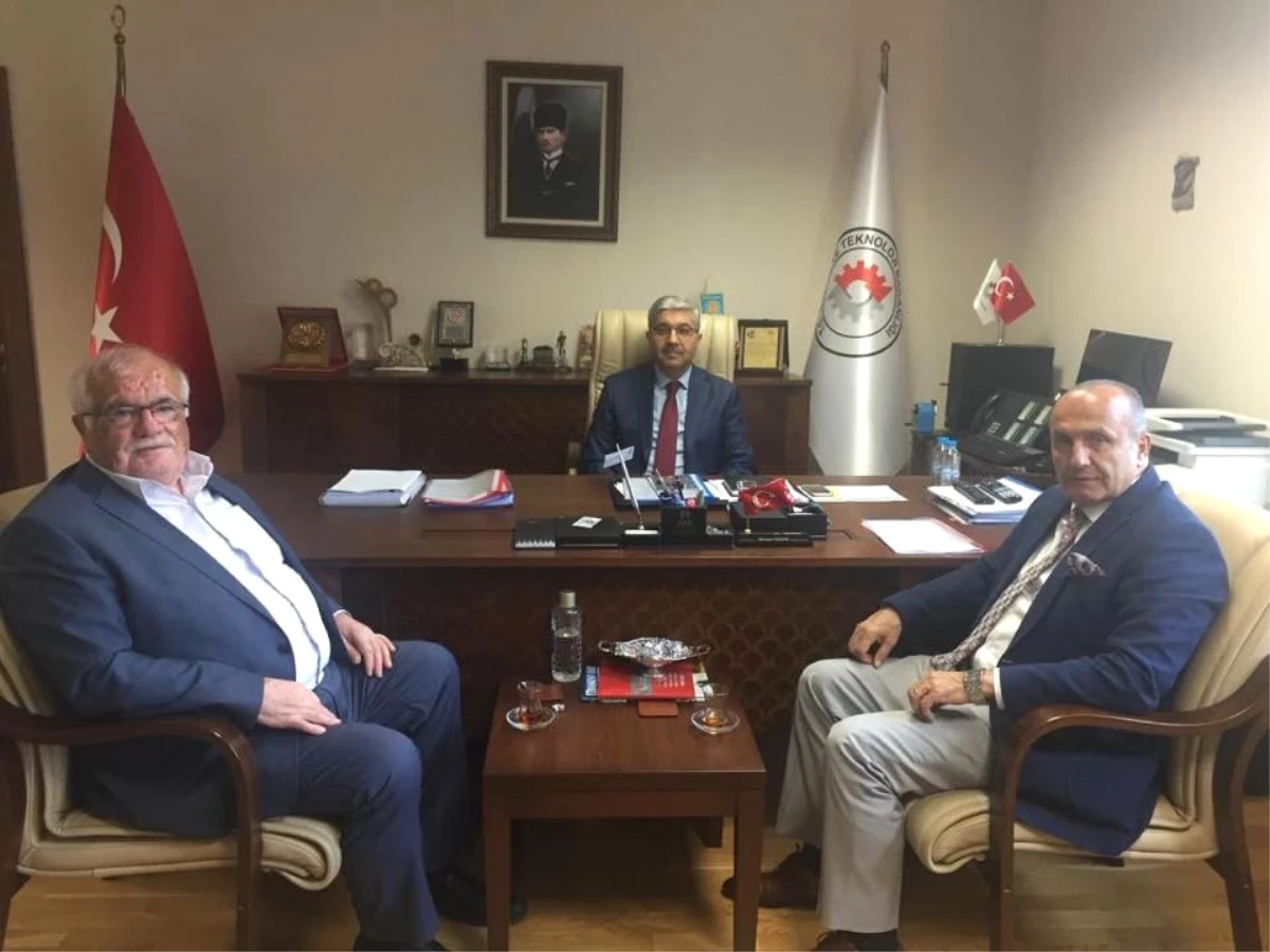 Başkan Arslan, Milli Eğitim Bakan Yardımcısı Safran\'ı Ziyaret Etti