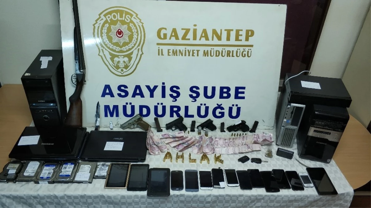 Gaziantep\'te Fuhuş Operasyonunda 43 Gözaltı