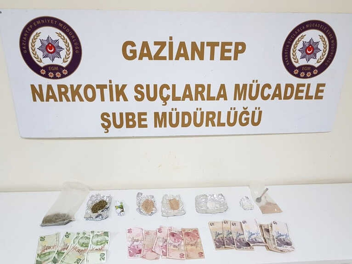 Gaziantep\'te Uyuşturucu Operasyonu, 17 Gözaltı