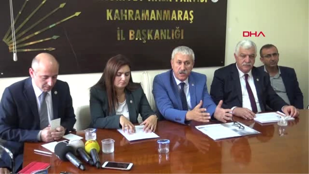 Kahramanmaraş CHP\'li Öztunç Yerel Seçim Stratejisi Cuma Günü Belirlenecek