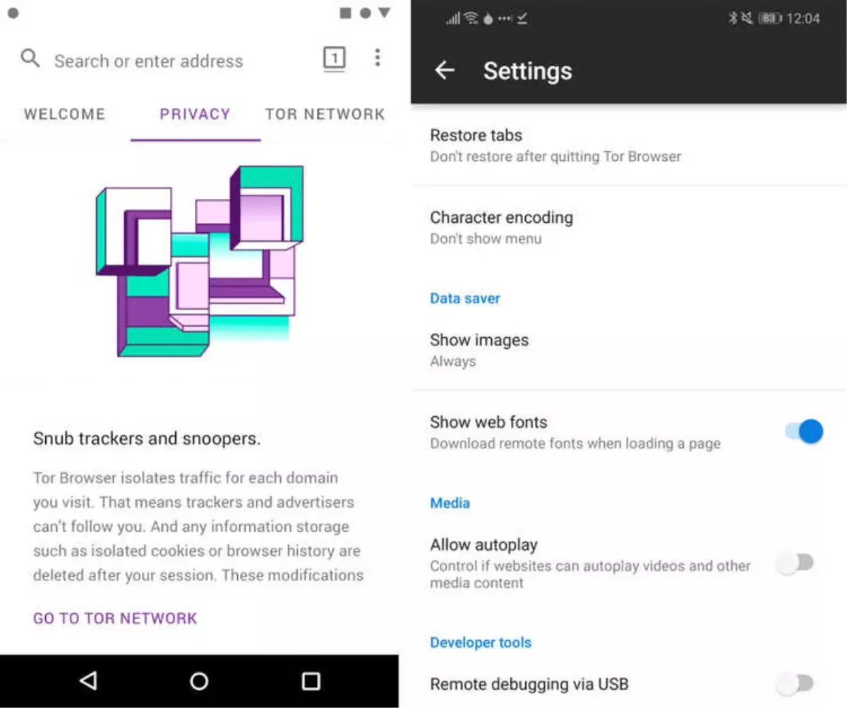Tor Browser For Android, İzlenmeden Sitelere Ulaşmayı Kolaylaştırıyor
