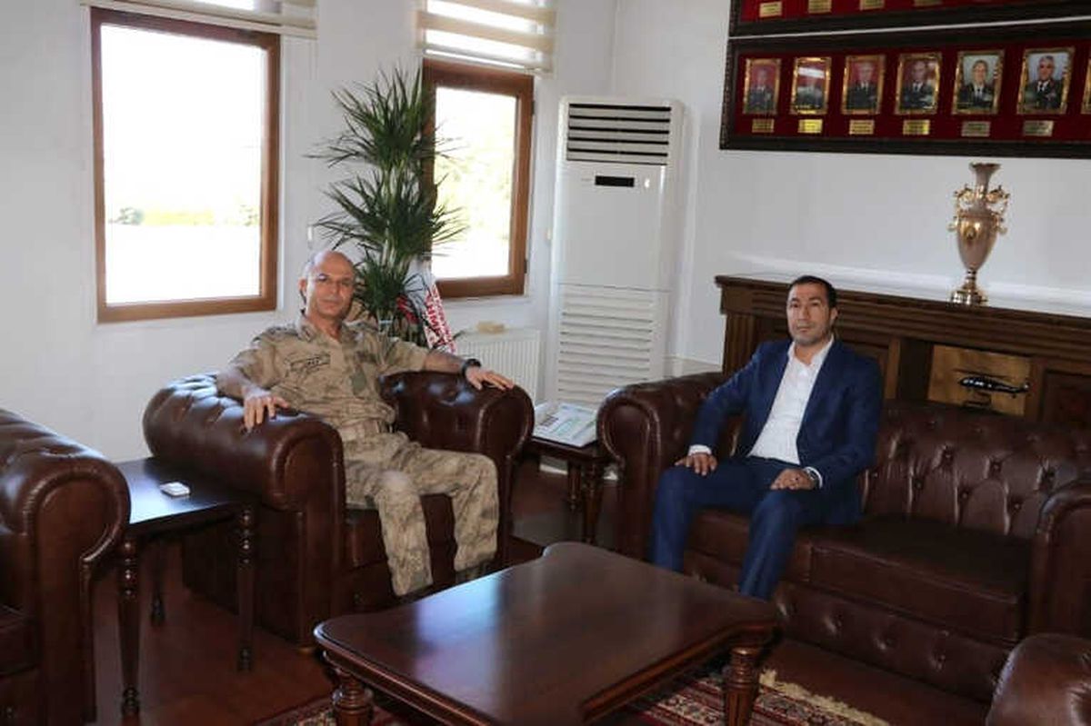 Başkan Kahraman\'dan Asayiş Kolordu Komutanı Tümgeneral İlbaş\'a Hayırlı Olsun Ziyareti