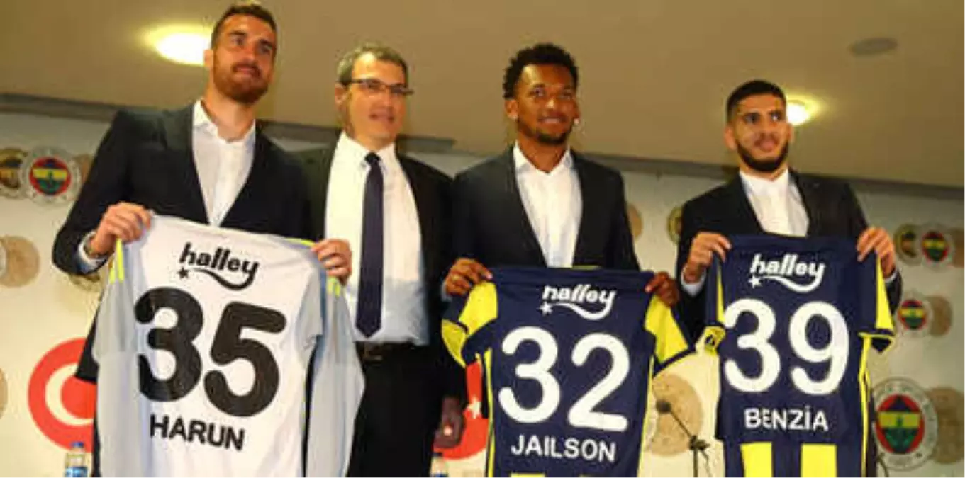 Fenerbahçe\'de Harun, Jailson ve Benzia İmza Attı