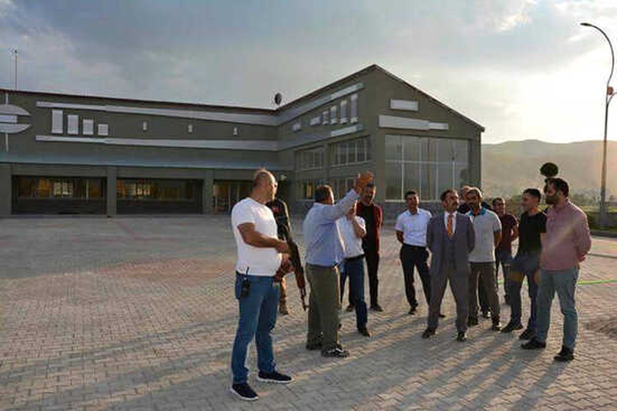 Güroymak\'ta Osmanlı Mimarisi Sütunlar Yapıldı