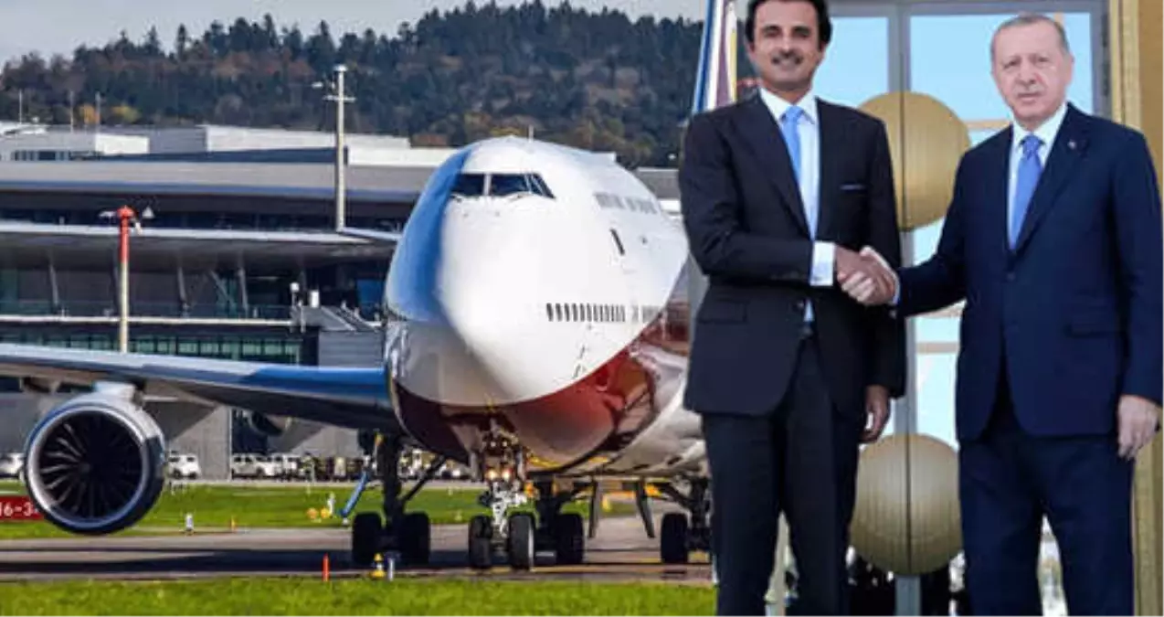 Katar Emiri, Başkan Erdoğan\'a Özel Uçak Hediye Etti
