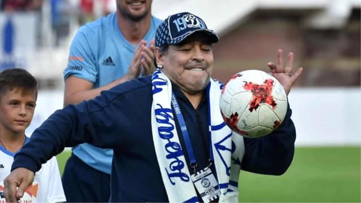 Maradona\'dan "Uyuşturucu" İddialarına Yalanlama
