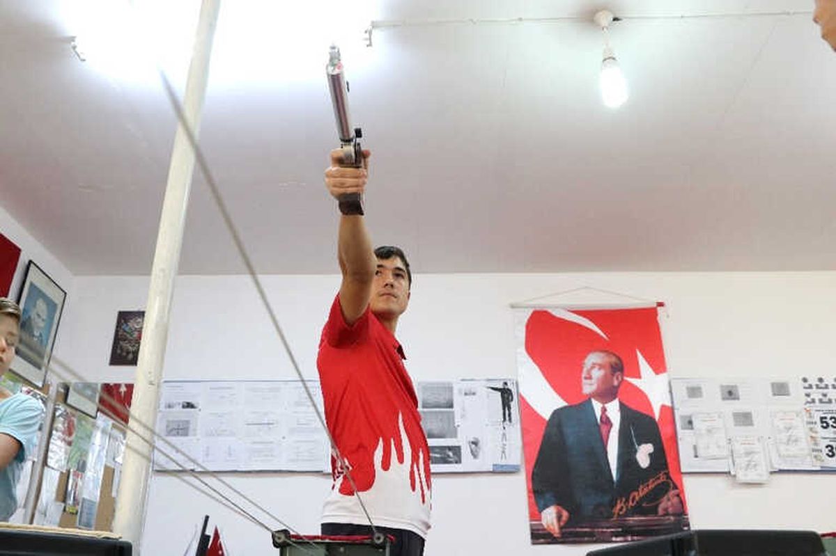 Rekortmen Atıcının Hedefi Gençlik Olimpiyatları\'nda Madalya