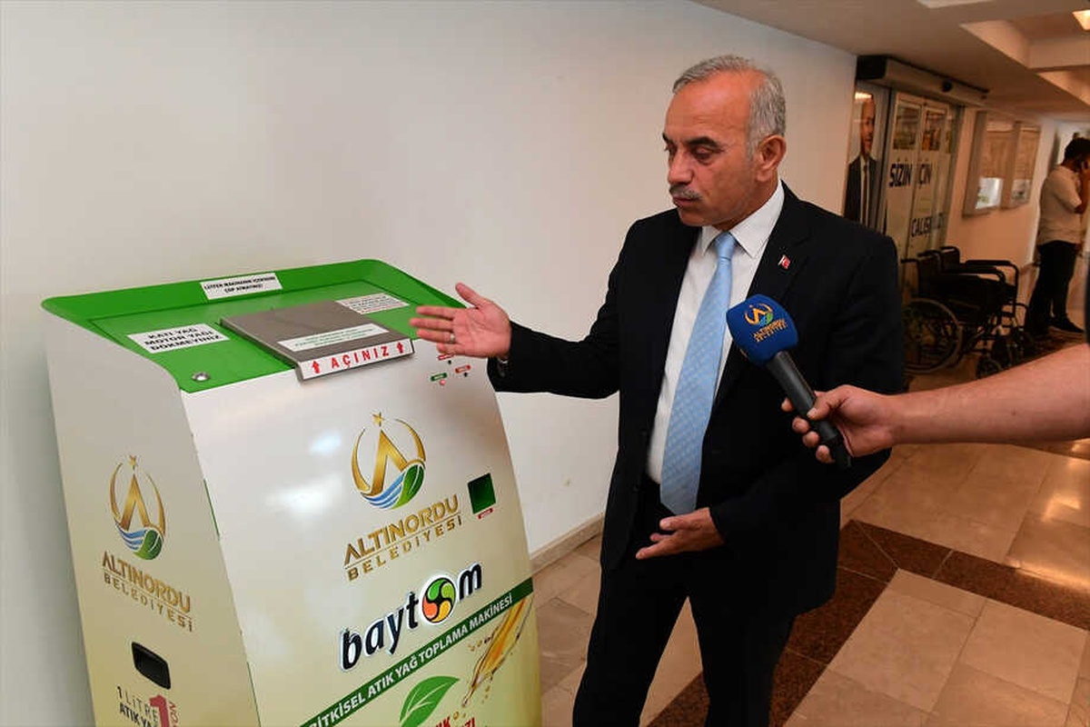 Altınordu\'da "Atık Yağ Toplama" Projesi