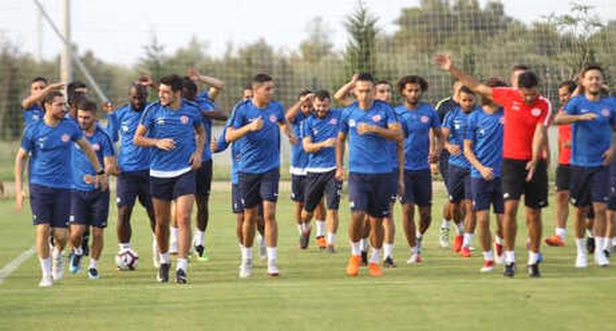 Antalyaspor Taktik Çalıştı