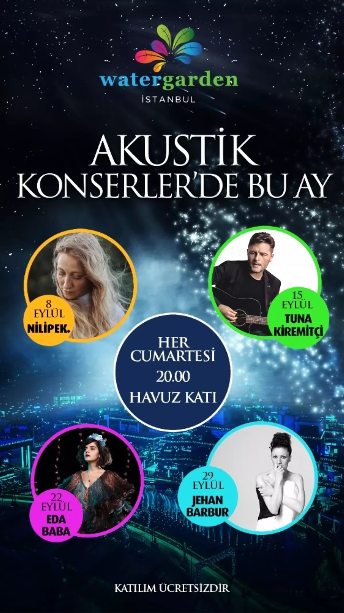 Ataşehir\'de Akustik Konserleri\'nin Bu Haftaki Konuğu Tuna Kiremitçi