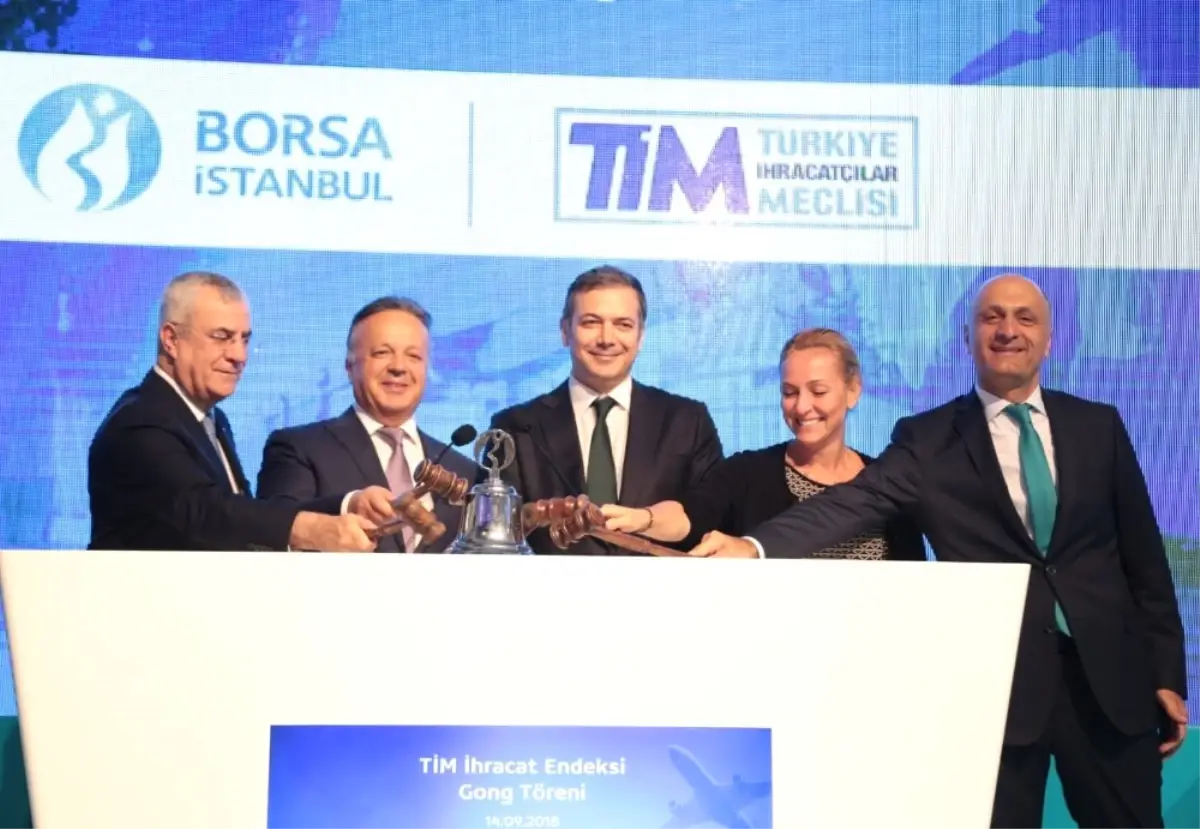 Borsa\'da Gong Tim İhracat Endeksi İçin Çaldı