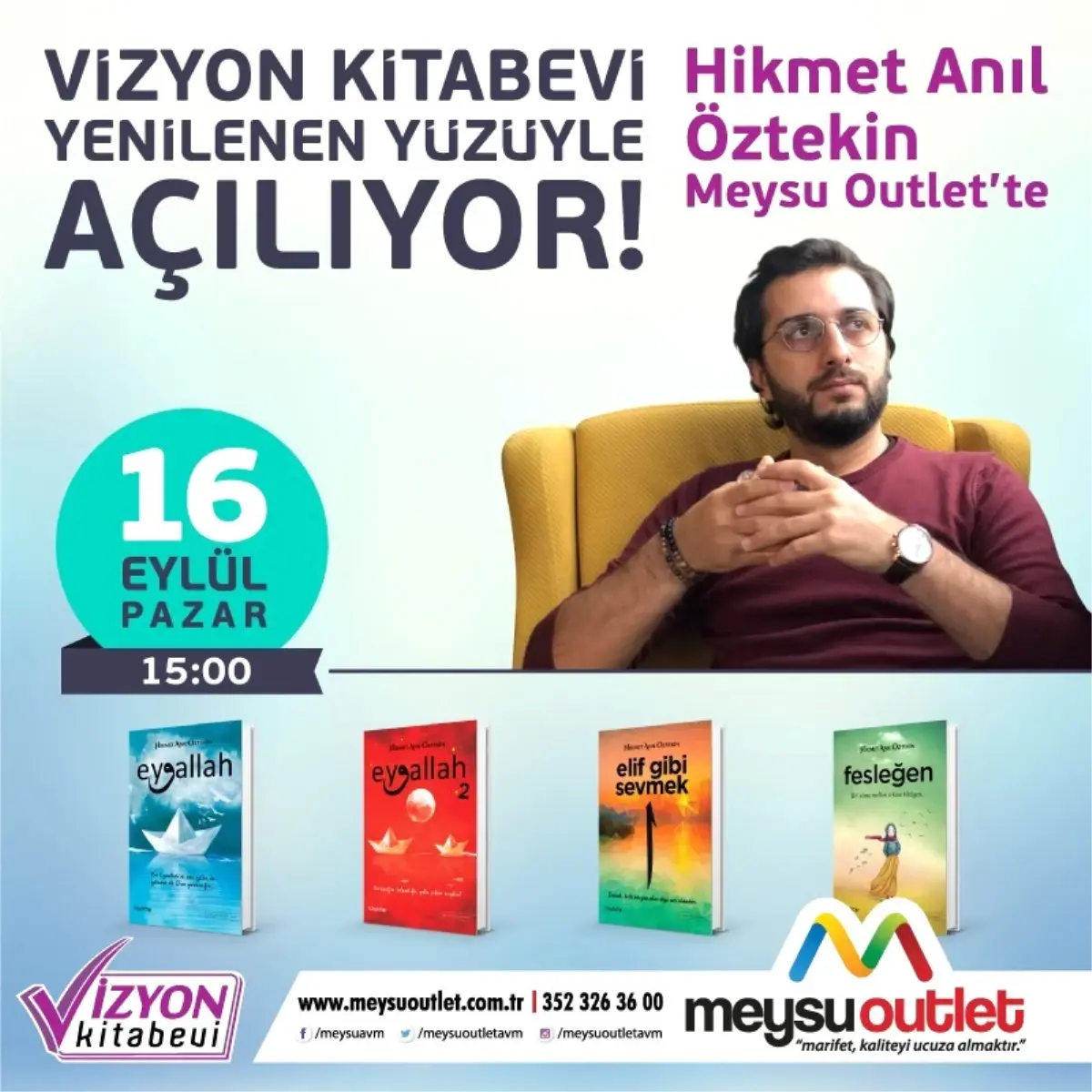 Hikmet Anıl Öztekin Meysu Outlet\'te Sevenleri ile Buluşuyor