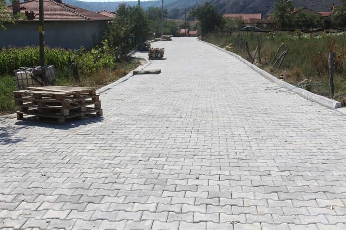 İnönü\'de Kilit Taşı Çalışmalarında Sona Yaklaşılıyor