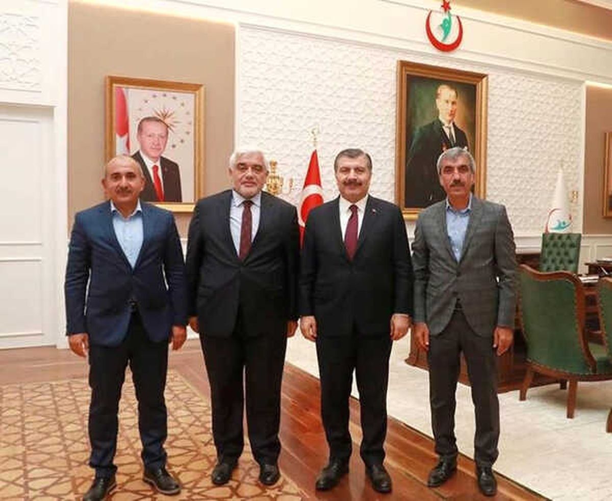 Kilis Heyetinden Bakan Koca\'ya Ziyaret