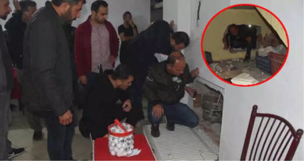 Kumar Operasyonunda, Kalorifer Peteğinin Arkasında Gizli Geçit Bulundu