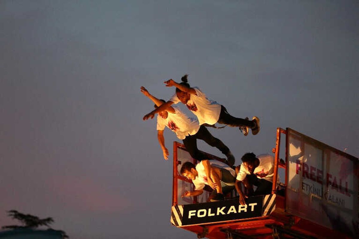 87. İEF\'nin Adrenalin Merkezi Free Fall