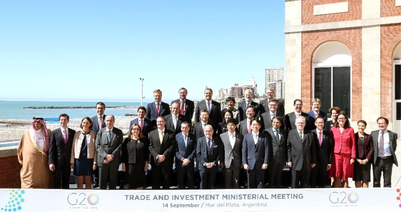 Bakan Pekcan Arjantin\'de "G20 Ticaret ve Yatırım Bakanları Toplantısı"Na Katıldı