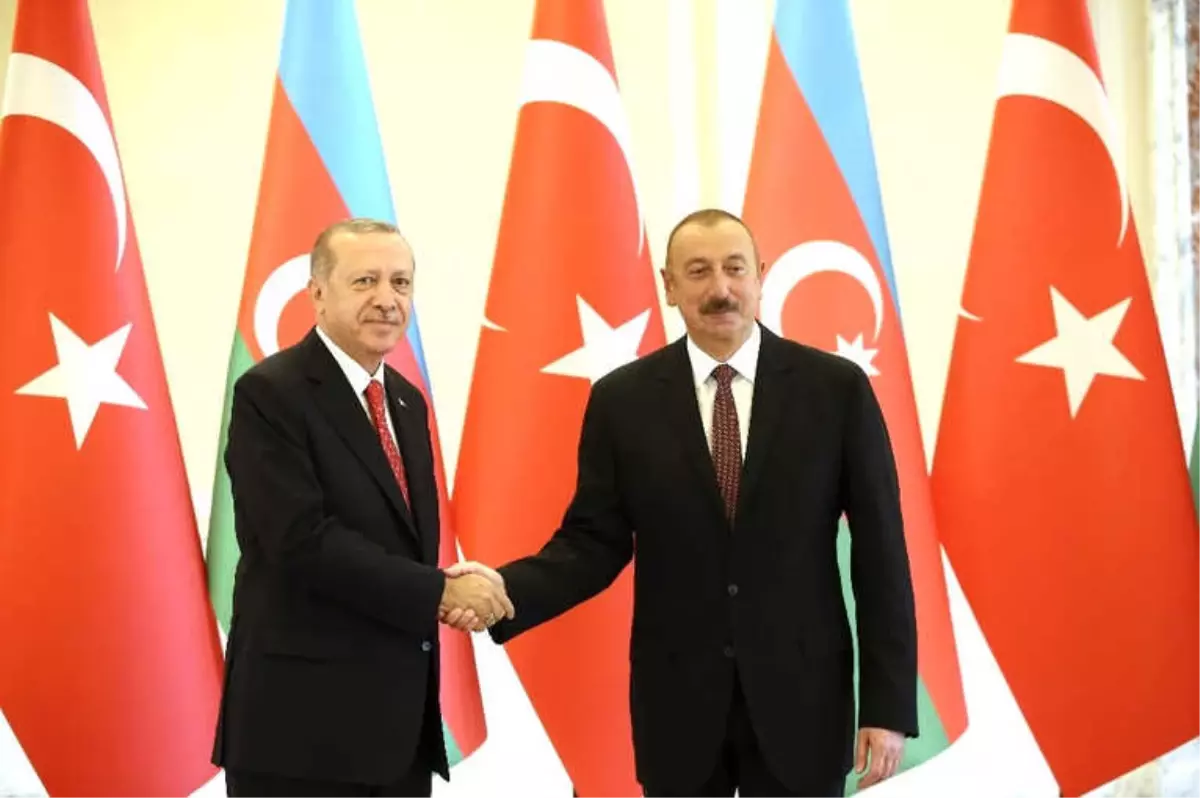 Cumhurbaşkanı Erdoğan, Aliyev ile Görüştü