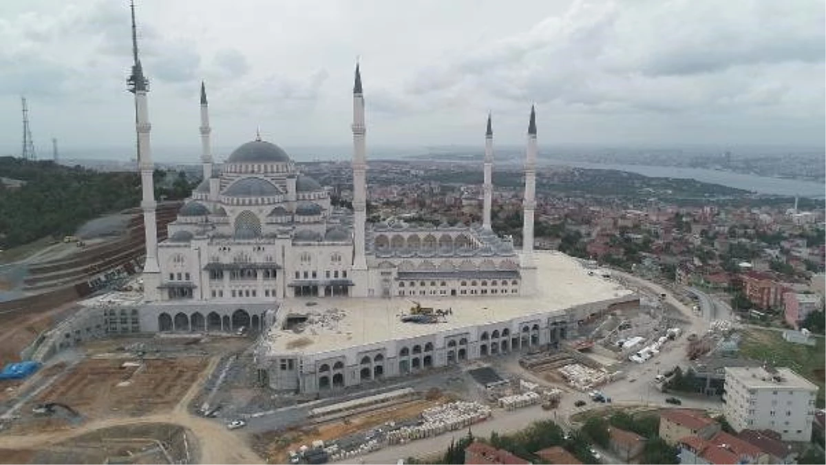 Çamlıca Camii İnşaatında Sona Gelindi, Mabet Havadan Görüntülendi