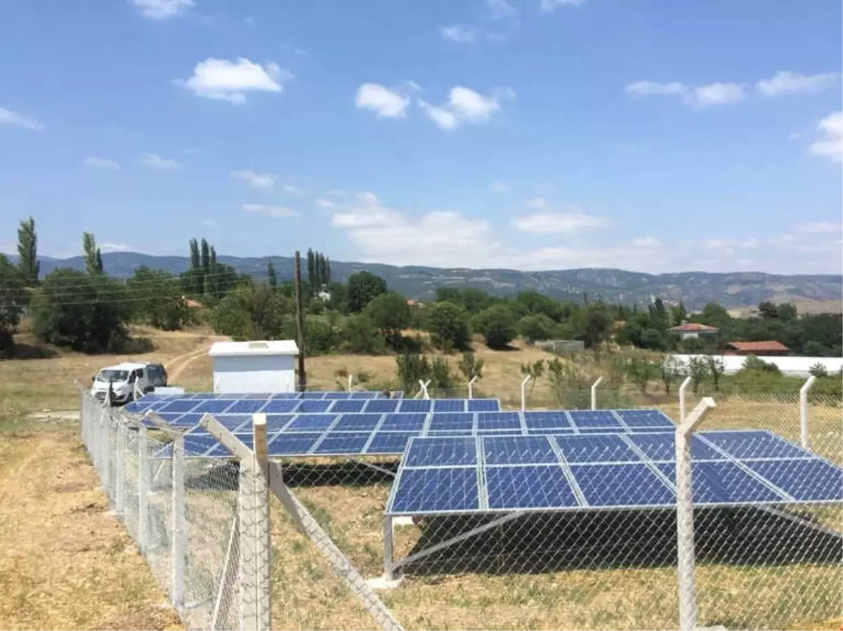 Su Depolarının Elektriği Güneş Panellerinden