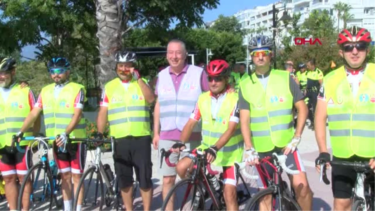 Antalya Bisikletliler \'Sepsis\' İçin Pedalladı Hd