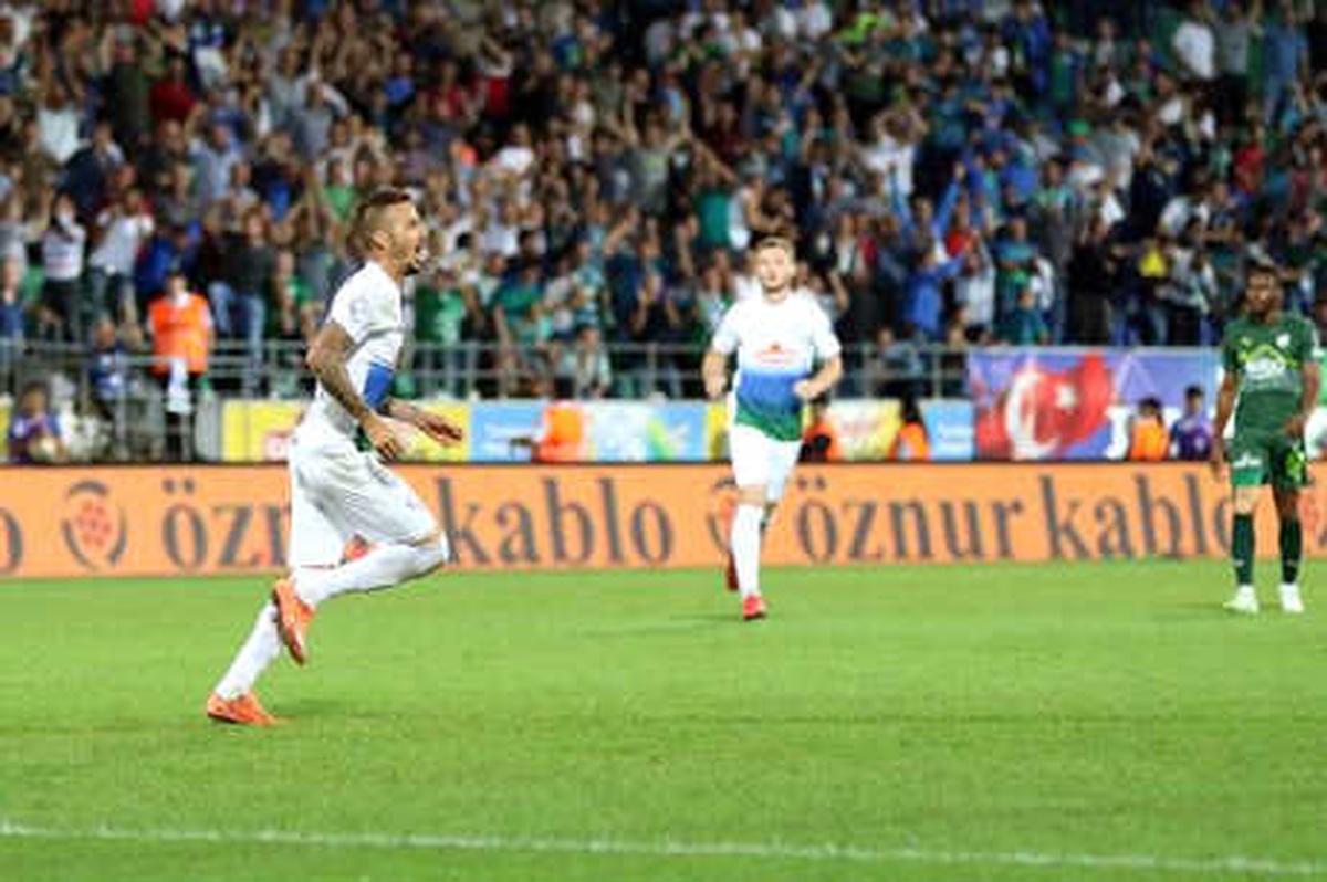 Çaykur Rizespor - Bursaspor: 1-1