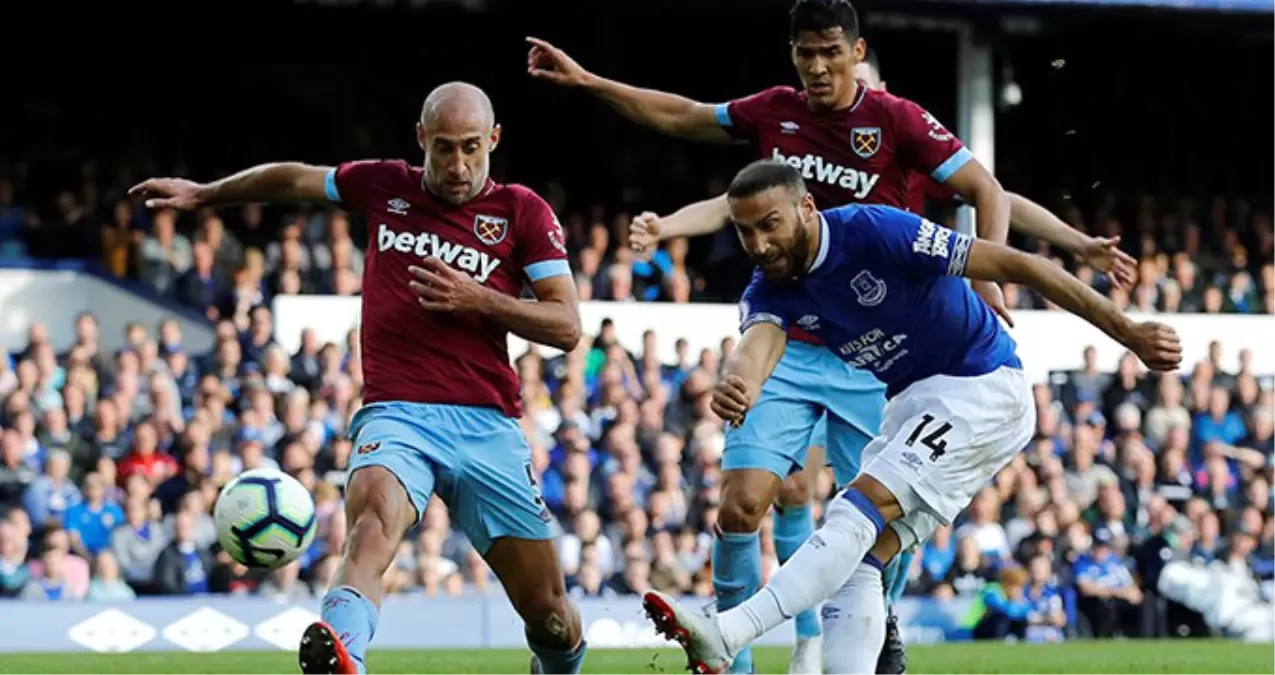 Cenk Tosun\'lu Everton, West Ham\'a 3-1 Mağlup Oldu