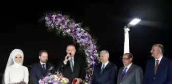 Cumhurbaşkanı Erdoğan Nikah Şahidi Oldu