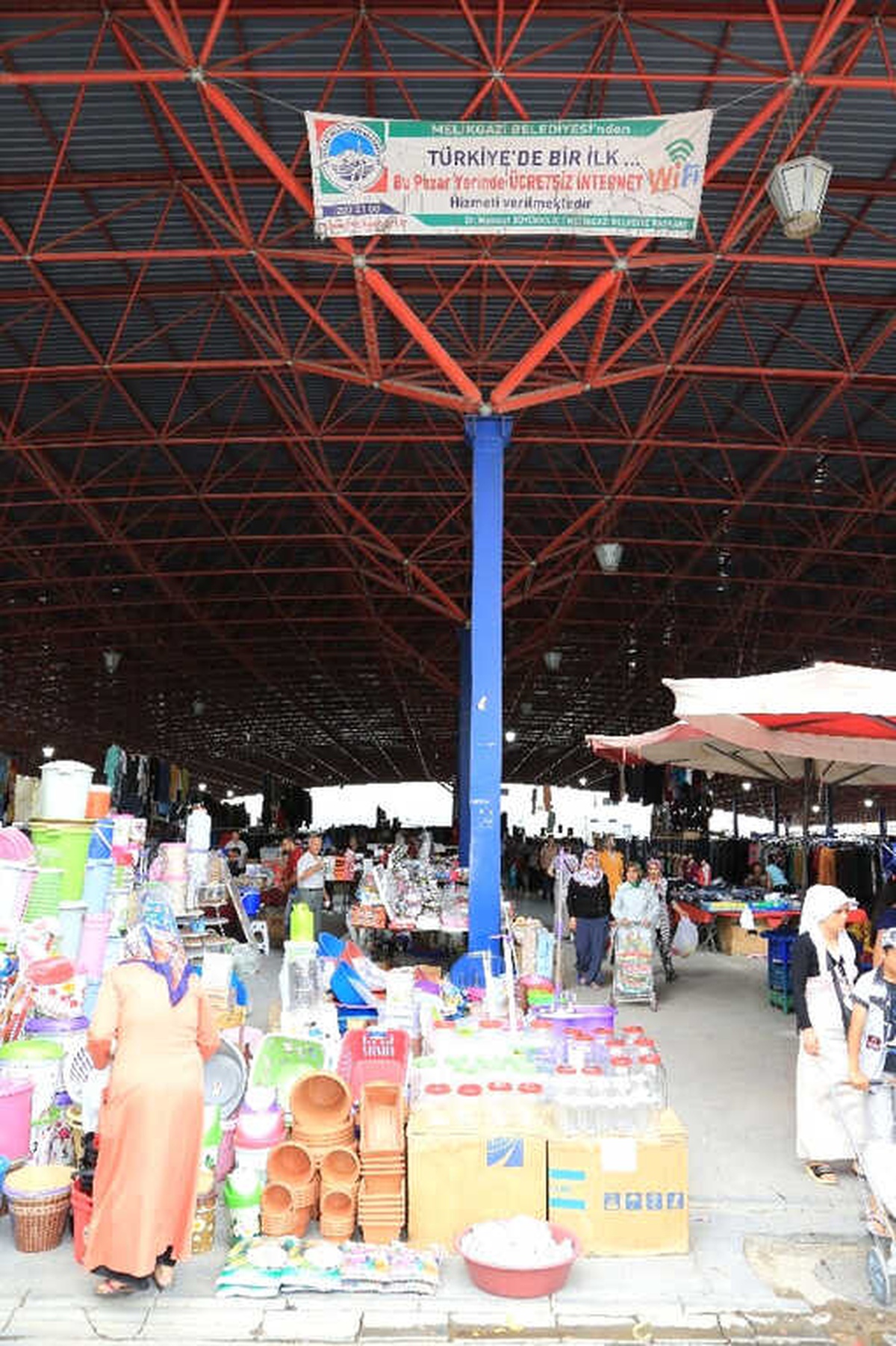 Melikgazi de Wifi Hizmeti 12 Park, 20 Belediye Sosyal ve Spor Tesislerinde