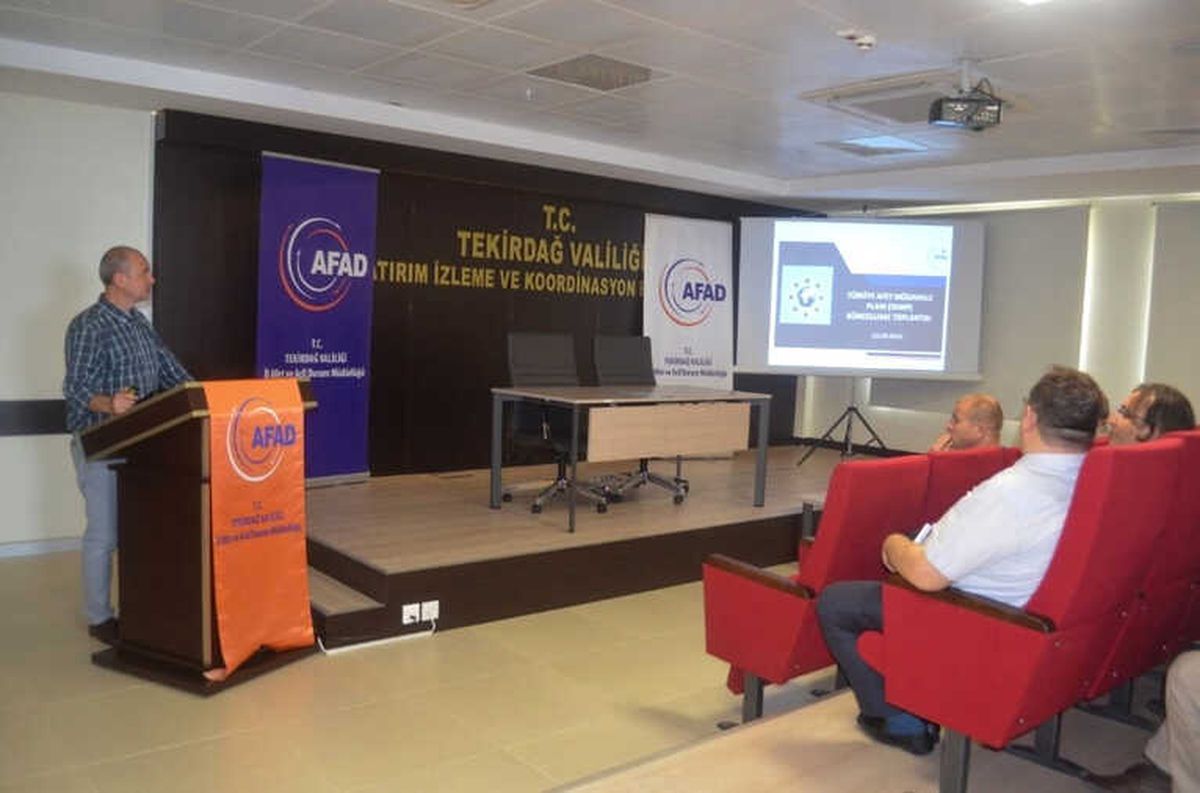 Tekirdağ\'da Afad\'dan Koordinasyon ve İşbirliği Toplantısı
